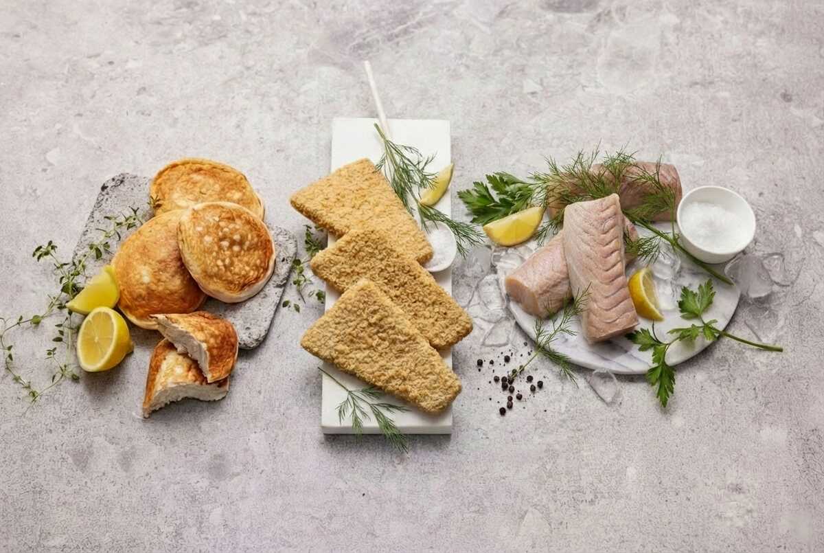 Kampanjepakken fra Fiskeruta med torsk loin, sei loin og valgfritt panert produkt – favoritter for hele familien