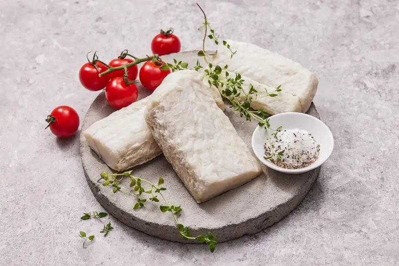 Klippfisk loins i premium kvalitet fra Fiskeruta – tykke, faste loins av norsk klippfisk